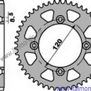 lánckerék hátsó BETA RR 125 2007 P.B.R.