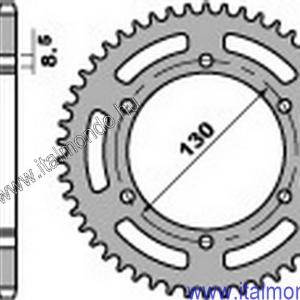 lánckerék hátsó GILERA RC 125 TOP RALLY P.B.R.
