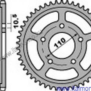 lánckerék hátsó GSF-GSXF 600-750-GSXR 1100 P.B.R.