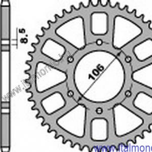 lánckerék hátsó HM CRE 50 2001 P.B.R.
