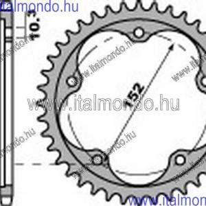 lánckerék hátsó MV AGUSTA BRUTALE-F4 P.B.R.
