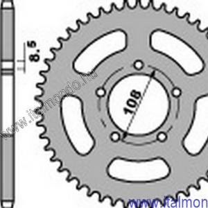 lánckerék hátsó MZ 125SM P.B.R.