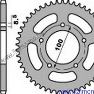 lánckerék hátsó RIEJU SPIKE-SMX-SRX P.B.R.