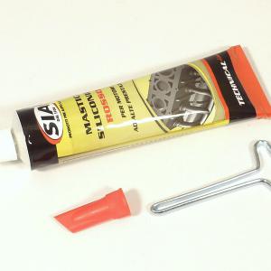 motortömítő paszta piros szilikon 280 fokig hőálló CIF