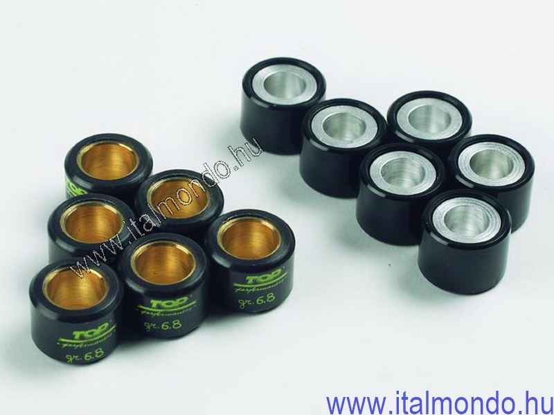 variátorgörgő 25x22  25 gr   BEVERLY 500 6db-os TOP PERFORMANCES