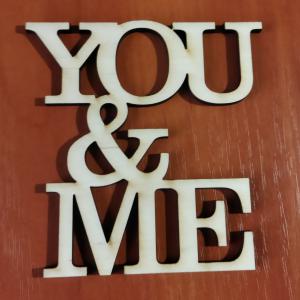 YOU & ME felirat