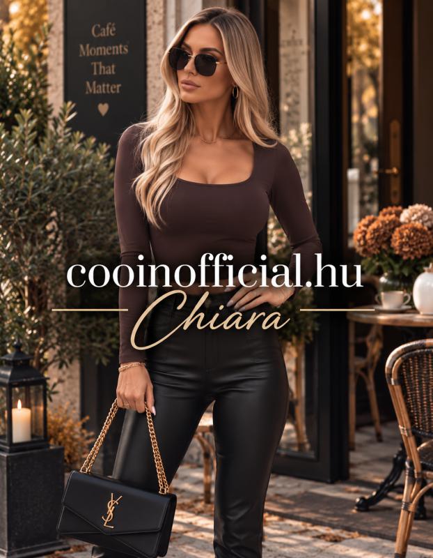 Chiara Női Felső Csokibarna