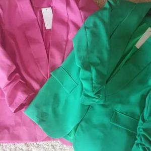 Denisa Húzott újjú női Zakó