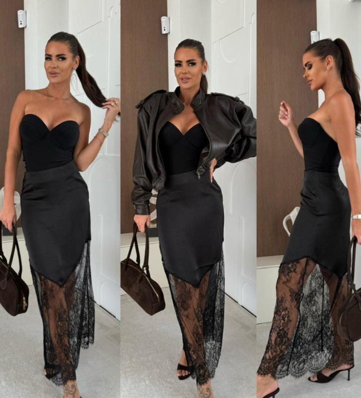 Palmira szatén szoknya