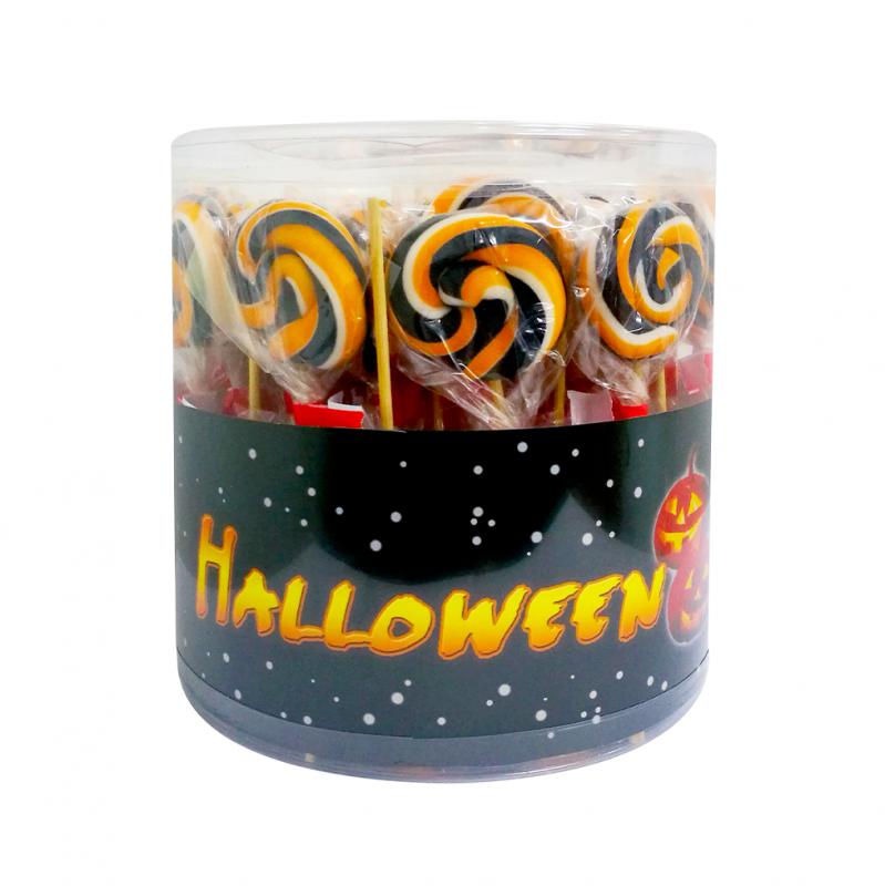 Halloween Hurrikán nyalóka 17g Kínálóhengerben
