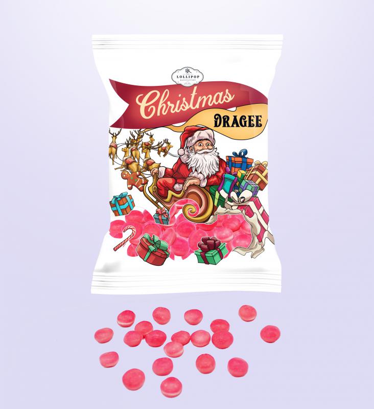Karácsonyi 100g Drazsécukorka
