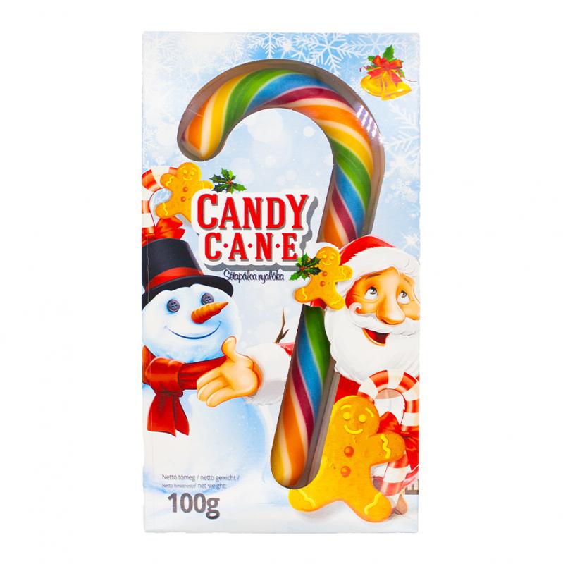 KARÁCSONYI Sétapálca nyalóka 100g Díszdobozban