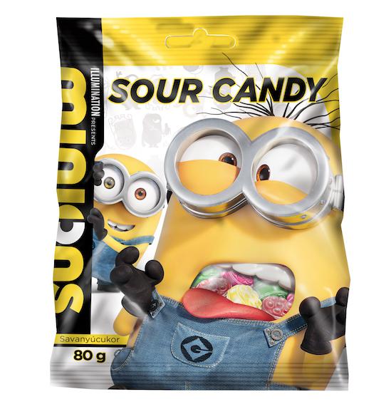 Minions 80g Savanyú keménycukorka