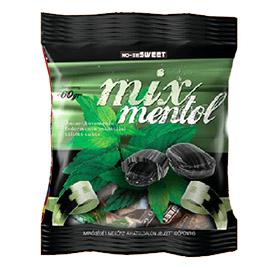 Mix mentol 60g Töltetlen-keménycukorka borsmenta, ánizs, eukaliptusz