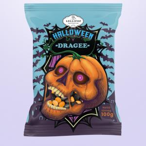 Halloween 100g Drazsécukorka