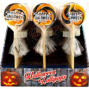 Halloween Hurrikán nyalóka 18g kínálóban