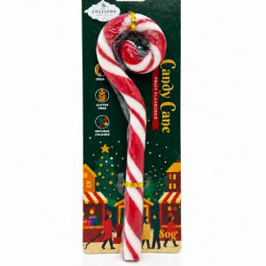 Sétapálca nyalóka piros-fehér 80g díszkartonnal