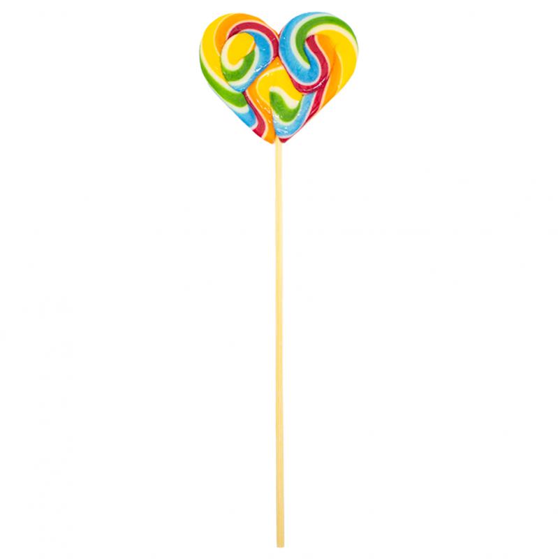 TLM heart nyalóka  80g kínálóban