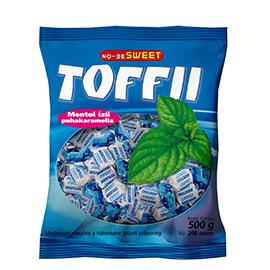 Toffii Puhakaramella 500g mentol ízű