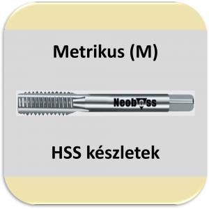 HSS (M) metrikus) készletek