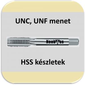 UNC, UNF menetfúró (HSS) készletek