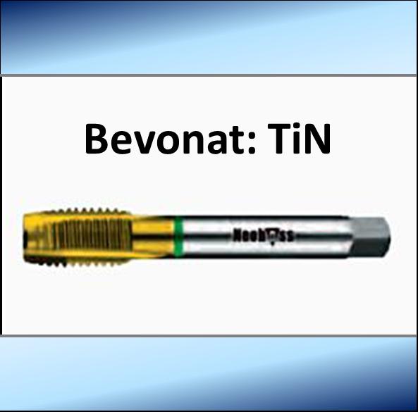 7265/80 Gépi menetfúró M2,5 DIN371 TIN 6H