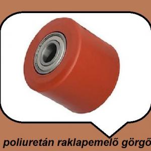Raklapemelő görgő, poliuretán, 500 Kg (82x70x20)