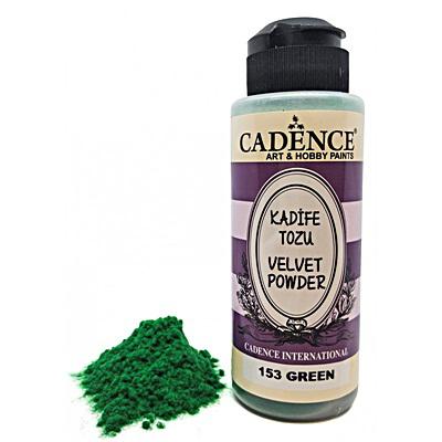 Cadence bársonypor, zöld, 120 ml