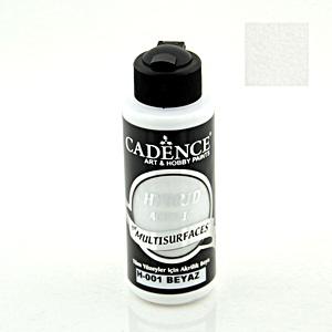 Cadence hybrid akril festék – fehér, 120 ml