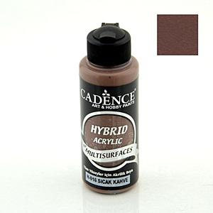 Cadence hybrid akril festék- meleg barna, 120 ml