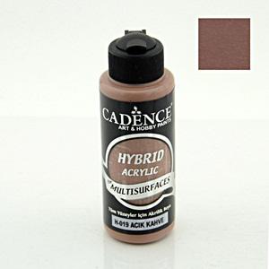 Cadence hybrid akril festék- világos barna, 120 ml