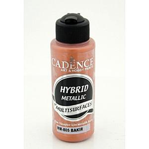 Cadence hybrid metál akrilfesték, vörösréz, 70 ml