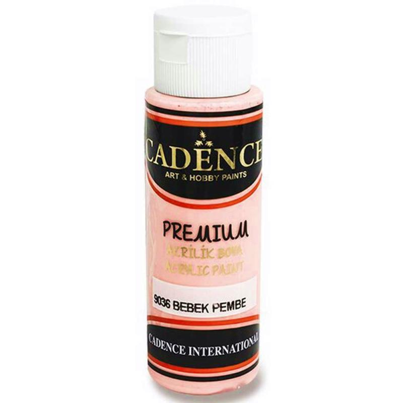 Cadence Premium akril festék, 70 ml, babarózsaszin