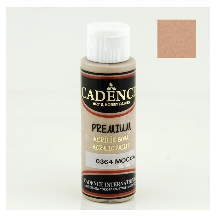 Cadence Premium akril festék, 70 ml, mokka