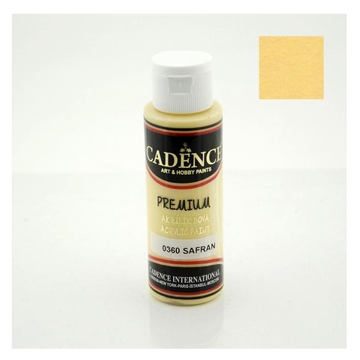 Cadence Premium akril festék, 70 ml, sáfrány