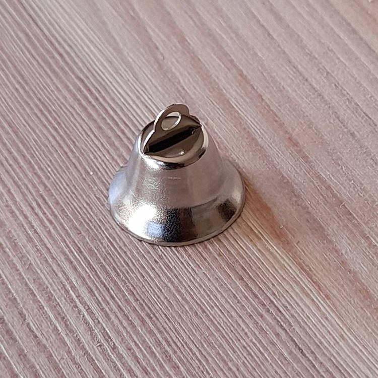 Csengettyű ezüst, mérete: 16 mm