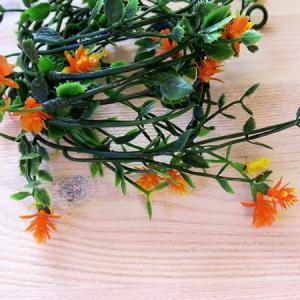 Virágfűzér, narancssárga. Kb. 19-20 virágot tartalmaz