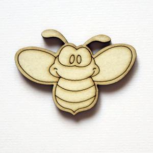 Méhecske, mérete: 5x4 cm