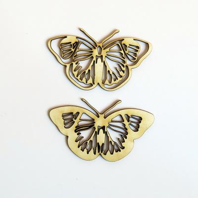 Pillangók, 2db/cs. Mérete: 5,5x3,3 cm