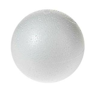 Polisztirol (hungarocell) gömb, átmérő: kb. 20 cm