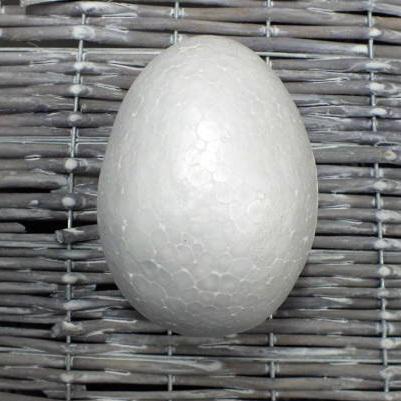 Polisztirol (hungarocell) tojás, 65 mm