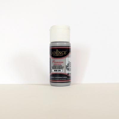 Prémium akril festék,  szürke, 25 ml
