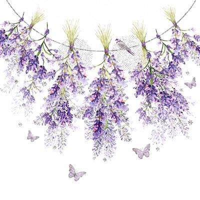 Szalvéta – Hanging lavender