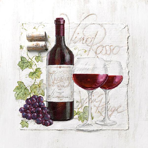 Szalvéta – Vino rosso