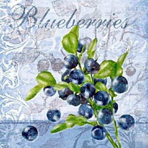 Szalvéta Blueberries