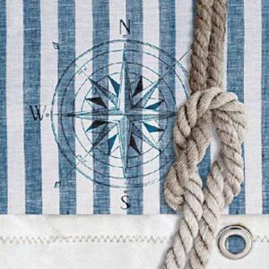 Szalvéta Compass and rope