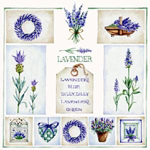 Szalvéta Lavenders