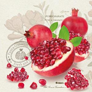 Szalvéta Pomegranate