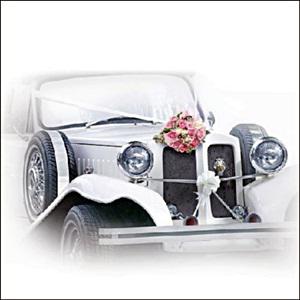 Szalvéta Wedding car
