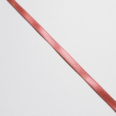Szaténszalag, közép vintázsrózsaszín, szélessége: 6 mm
